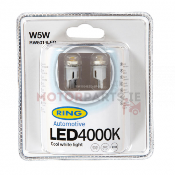 Image for 3 X RING LED 501 COOL WHITE