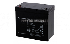 Image for YPC Series- Valve Regulated Lead Acid Battery- 12 Volt- 55Ah- 229 x 138 x 205mm YPC55-12H