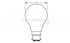 Image for RING 24V 60W ROUGH SERVICE BULB