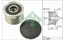 Image for Over-Running Alternator Pulley