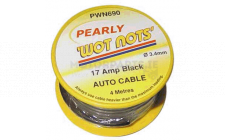 Image for WIRING CABLE SINGLE 17AMP X 4M BLACK