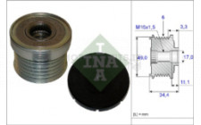 Image for Over-Running Alternator Pulley