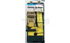 Image for 5 METRE HEAVY DUTY COMMERCIAL RATCHET TIE DOWN + J HOOKS