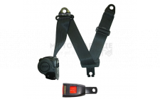 Image for AUTOMATIC SEAT LOOPED BELT-4 POINT WITH 10CM BUCKLE METAL STALK