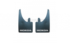 Image for MUD FLAPS (PAIR) HONDA (WHITE)