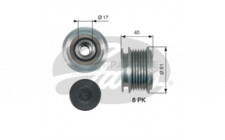 Image for Over-Running Alternator Pulley