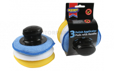 Image for 3 POLISH APPLICATOR PADS W/HANDLE