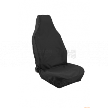 Image for 3D UNIVERSAL SEAT COVER FRONT BLACK
