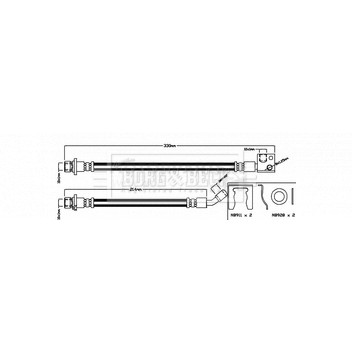 Image for Brake Hose