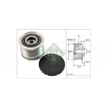Image for Over-Running Alternator Pulley