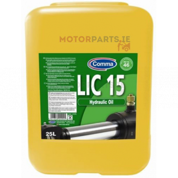 Image for COMMA LIC 15 ISO VG 46  HYDRAULIC OIL 25LTR