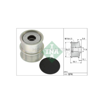 Image for Over-Running Alternator Pulley