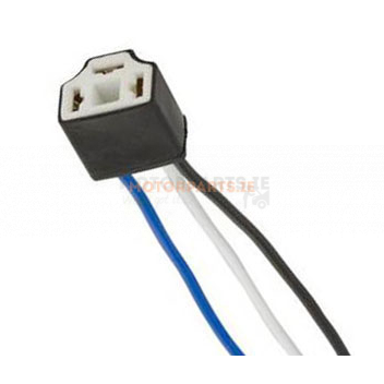 Image for H4 BULB HOLDER STRAIGHT CABLE