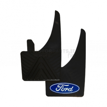 Image for MUD FLAPS (PAIR) FORD (BLUE)