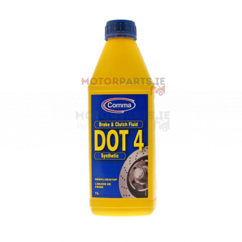 Image for COMMA DOT 4 BRAKE FLUID 1LTR