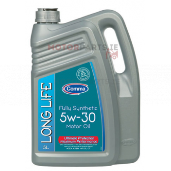 Image for COMMA LONG LIFE 5W30 5LTR