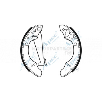 Image for Brake Shoe Set