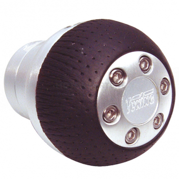 Image for GEAR KNOB CHROME:LEATHER