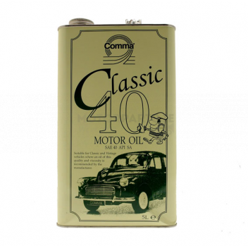 Image for COMMA CLASSIC MOTOR OIL 40 5LTR