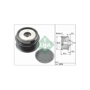 Image for Over-Running Alternator Pulley