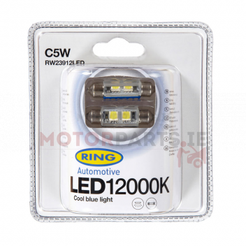 Image for 2 X RING LED 239 COOL BLUE