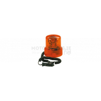 Image for Revolving amber beacon 12v magn