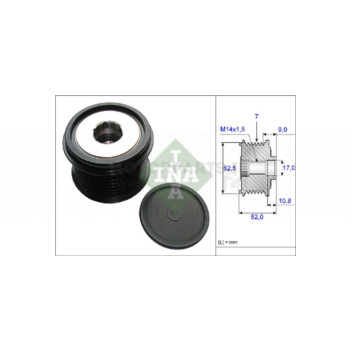 Image for Over-Running Alternator Pulley