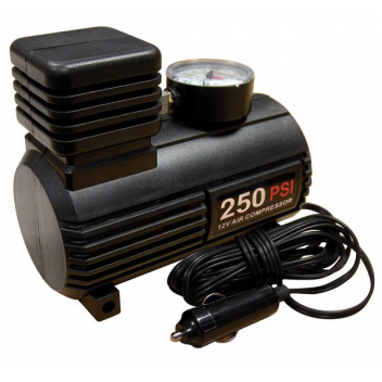 Image for 12V COMPACT AIR COMPRESSOR WITH GAUGE