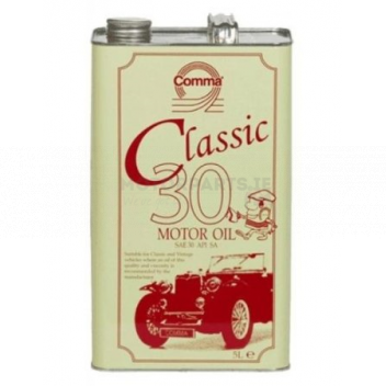Image for COMMA CLASSIC MOTOR OIL 30 5LTR