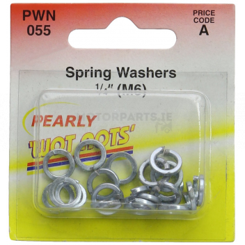 Image for (15) 1/4' SPRING WASHER