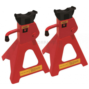 Image for 2 TONNE USA STYLE  AXLE STAND SET