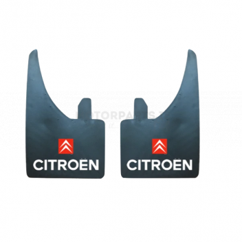 Image for MUD FLAPS (PAIR) CITROEN (WHITE)