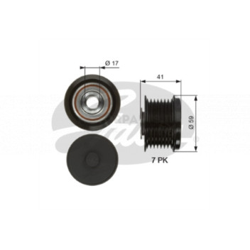 Image for Over-Running Alternator Pulley