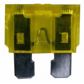 Image for 20 AMP BLADE TYPE AUTO FUSES