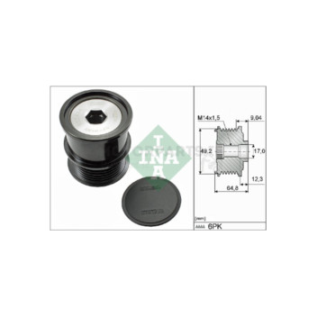 Image for Over-Running Alternator Pulley