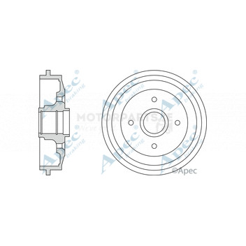 Image for Brake Drum