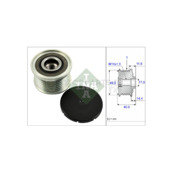 Image for Over-Running Alternator Pulley