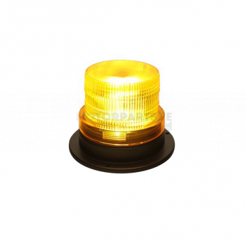 Image for 12V/24V MAGNETIC AMBER LED WARNING FLASH BEACON