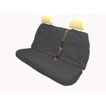 Image for MULTI FIT REAR (Up to 137 cm wide) UNIVERSAL CAR AND VAN REAR SEAT COVERS - BLACK