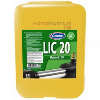 Image for COMMA LIC 20 ISO VG 68 HYDRAULIC OIL 25LTR