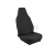 Image for 3D UNIVERSAL SEAT COVER FRONT BLACK