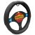 Image for BLACK (XTRA GRIP) STEERING WHEEL COVER 37-39CM