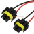 Image for H8 & H11 BULB HOLDER STRAIGHT CABLE
