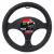 Image for STEERING WHEEL COVER - MATT BLACK