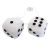Image for Fuzzy dice white