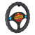 Image for BLACK CHUNKY SPORTS GRIP STEERING WHEEL COVER 37-39CM