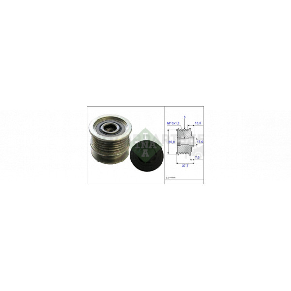 Over-Running Alternator Pulley image