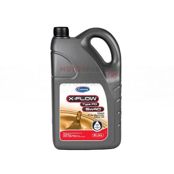 COMMA X-FLOW TYPE PD 5W40 5LTR image
