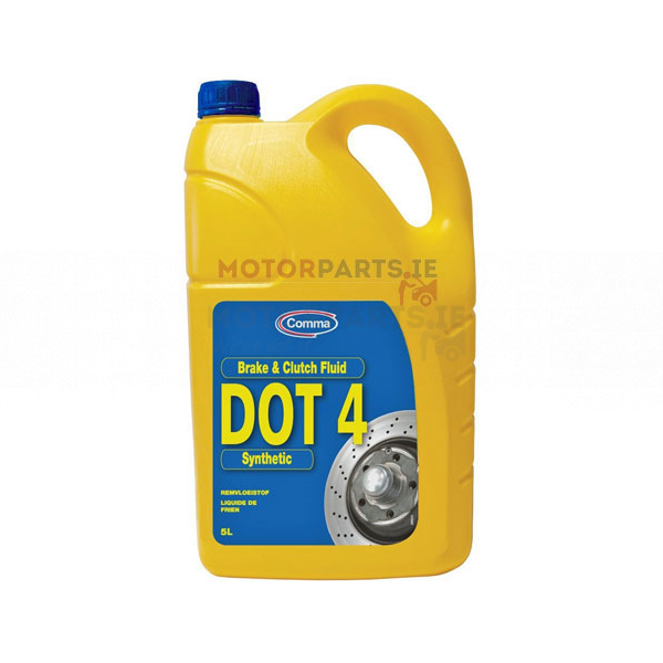 COMMA DOT 4 BRAKE FLUID 5LTR image
