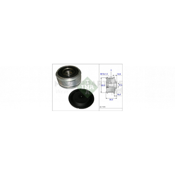 Over-Running Alternator Pulley image
